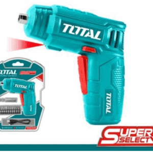 Destornillador inalámbrico TSDLI0402 Voltaje: 4 V Vástago hexagonal: 1/4" Par máximo: 4 N·m